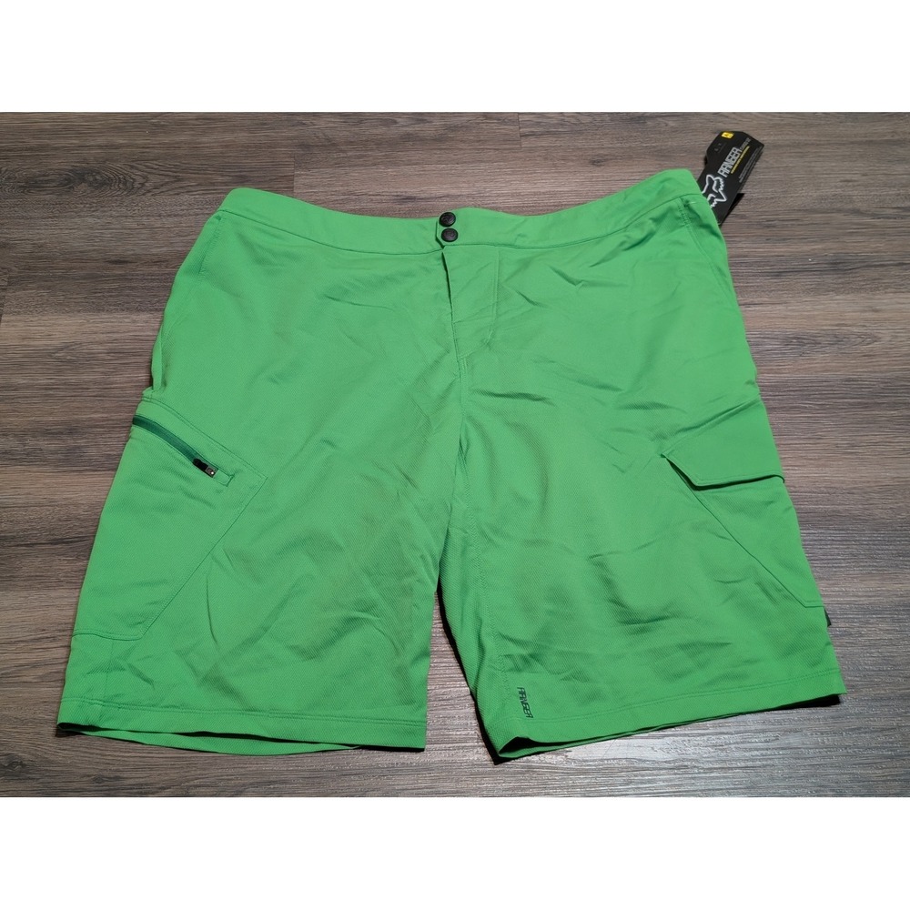 Fox Racing Ranger Cargo 12" Mountain Bike Shorts Green Mens Size 40 10632-004-40